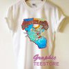 Grateful Dead Surfing Skeleton Graphic Tee Shirts