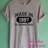 Made In 1997 All Original Parts Graphic Tee Shirts 2 Made In 1997 All Original Parts Graphic Tee Shirts