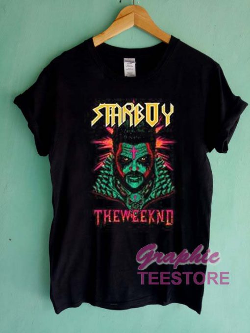 Starboy The Weeknd Graphic Tee Shirts