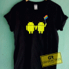Android Logo LGBT Tee Shirts
