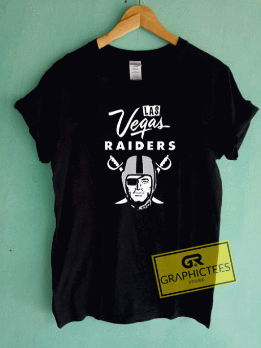 Las Vegas Raiders Letter Tee Shirts