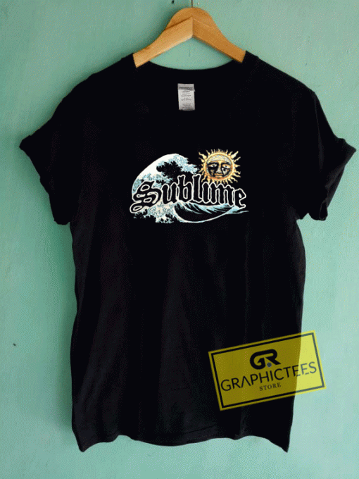 Sublime Waves Graphic Tee Shirts