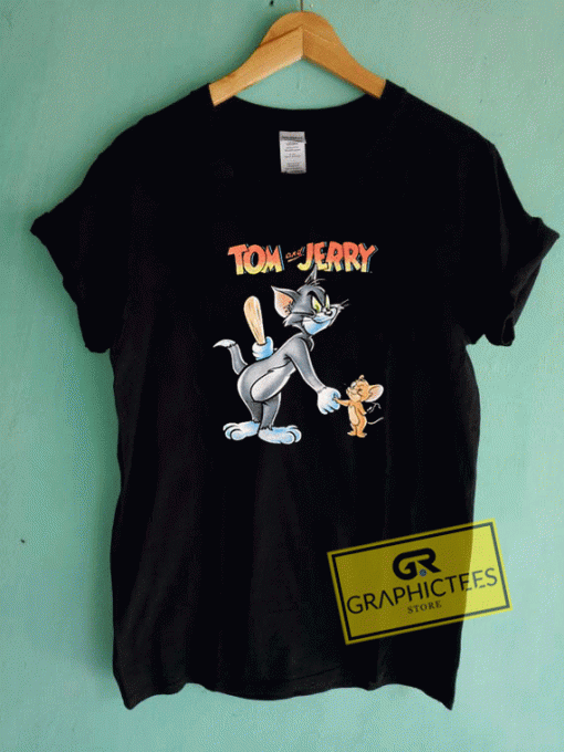 Tom and Jerry Shake Hand Tee Shirts