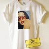 Aaliyah Red Glasses Tee Shirts