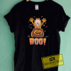 Boo Garfield Pumpkin Tee Shirts