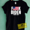 Fuck Biden American Flag Tee Shirts