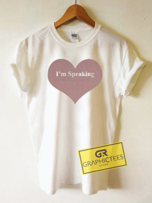 Heart Im Speaking Tee Shirts