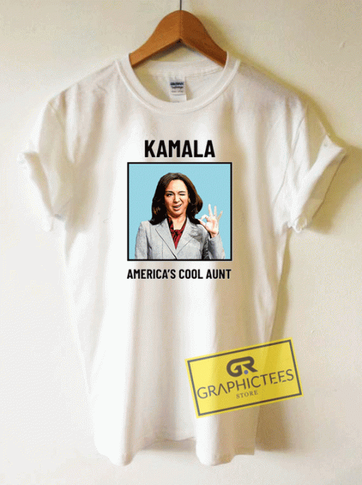 Kamala Americas Cool Aunt Tee Shirts