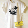 Mickey Minnie Loved Outline Tee Shirts