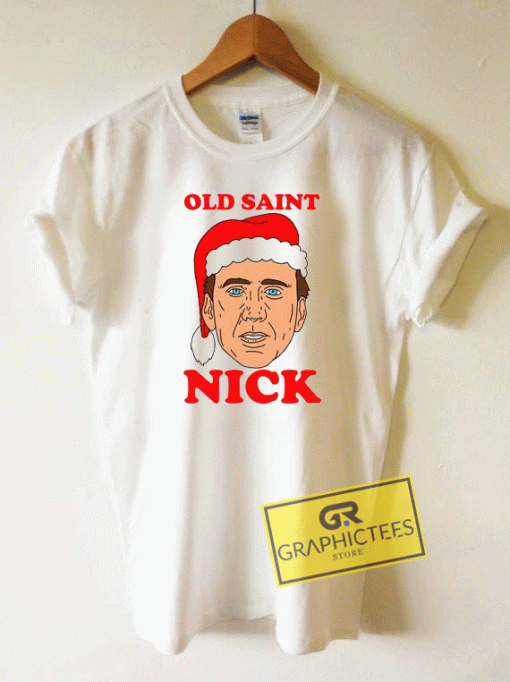 Old Saint Nick Christmas Tee Shirts
