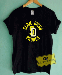 Slam Diego Padres Logo Tee Shirts