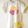Stay Groovy Print Tee Shirts