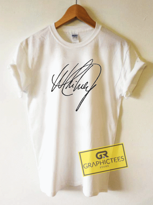 Whitney Letter Graphic Tee Shirts