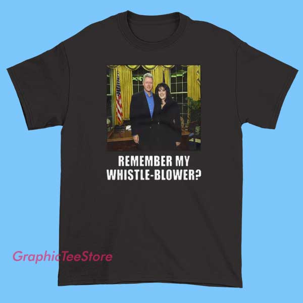 Bill Clinton Monica Lewinsky Tee Shirts 1 Graphic T-shirt depicting a stylized illustration of Bill Clinton and Monica Lewinsky, with playful or satirical text referencing their historical association, designed in a bold, eye-catching style.