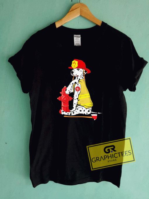 Dalmatian Firefighters Tee Shirts