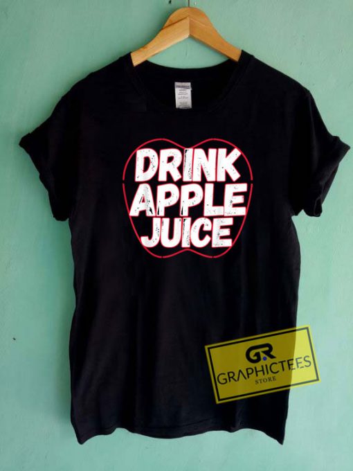 Drink Apple Juice Logo Tee Shirts