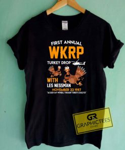 First Annual WKRP Turkey Drop Tee Shirts