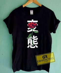 Hentai Japanese Rose Tee Shirts