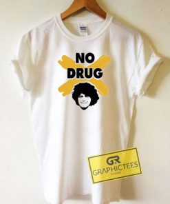 Maradona No Drug Tee Shirts