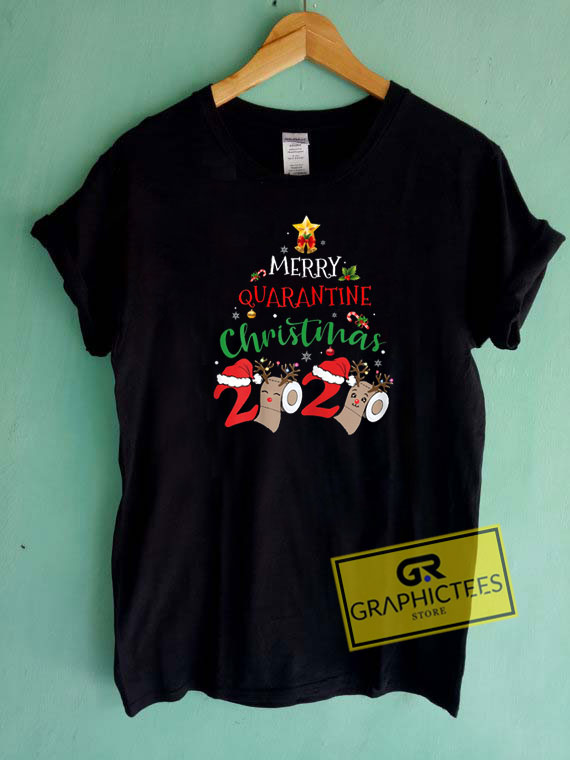 Merry Quarantine Christmas Toilet Paper Tee Shirts