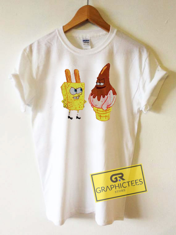 Spongebob Patrick Ice Cream Tee Shirts