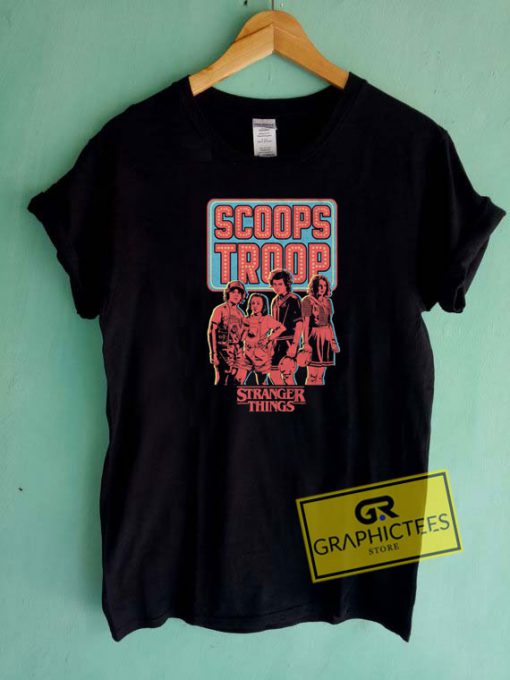 Stranger Things Scoops Troop Tee Shirts