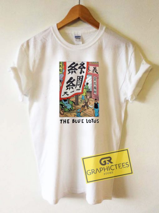 Tintin the Blue Lotus Tee Shirts