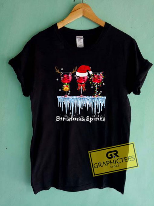 Glasses Christmas Spirit Tee Shirts