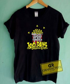 Popcorn 100 Days of School Tee Shirts