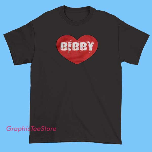 I Love Lean Lil Bibby Tee Shirts 2 Graphic T-shirt with text that says 'I Love Lean Lil Bibby' in bold, stylized font, featuring urban-inspired design elements and vibrant colors