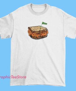 Masters Pimento Cheese Meme Tee Shirts 3 A humorous T-shirt design featuring Master P and pimento cheese, combining playful text and graphics to create a fun meme-inspired look.