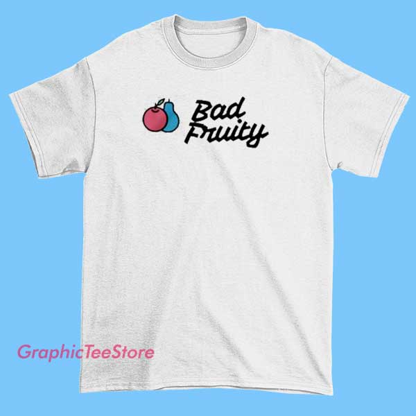 Bad Fruity Maintenance Phase Podcast Merch Shirt 2 Maintenance Phase Podcast merchandise shirt featuring minimalist text design or logo related to mental health and wellness topics discussed in the podcast, with simple and clean graphics suitable for fans of the show.