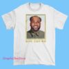 Barstool the King Lebron James China Shirt 3 A stylish white T-shirt featuring a graphic design of LeBron James with the text "Barstool the King" and imagery referencing China.