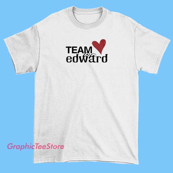 Taylor Lautner Team Edward Snl Lab Partners Shirt 2 A T-shirt featuring a design inspired by Taylor Lautner and Team Edward from the Twilight Saga, with graphics of Taylor Lautner and Edward Cullen, along with text referencing their rivalry, styled as a fun, casual shirt for fans and lab partners.