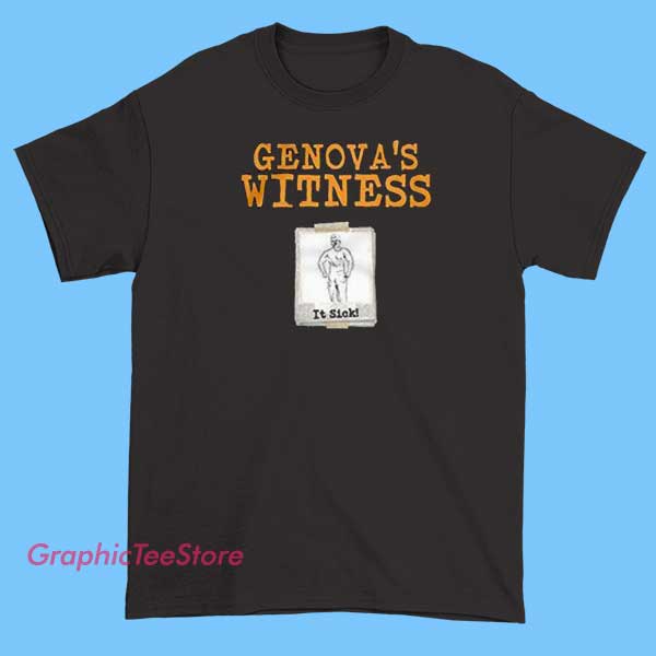 Big Lenny Delray Jason Genova Shirt 2 Black T-shirt featuring a bold graphic design with the names 'Big Lenny,' 'Delray,' and 'Jason Genova' arranged creatively, accompanied by stylized portraits or icons representing each individual, capturing a fan or community vibe