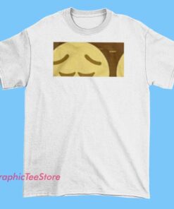 T-shirt design with a sad emoji graphic, featuring gamer-themed elements and the text 'Tubers93,' celebrating gaming and online content creators.