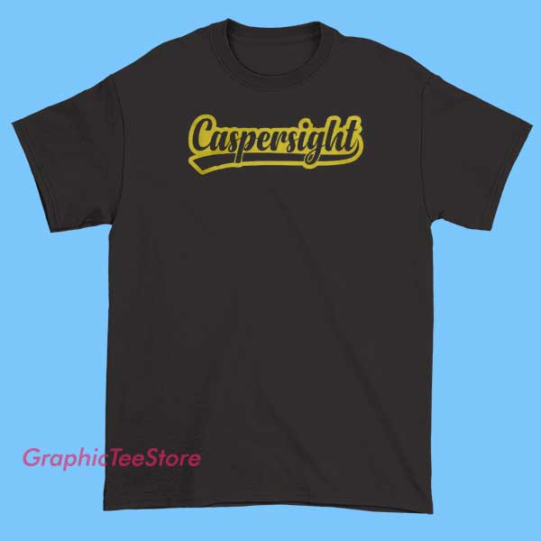 Classics Logo Caspersight Shirt 2 A stylish t-shirt featuring the 'Classics Logo' with a unique 'Caspersight' branding. The design may include vintage-inspired typography and retro graphics, giving it a timeless appeal. Perfect for fans of classic styles with a modern twist, this shirt combines clean design with comfort for everyday wear.