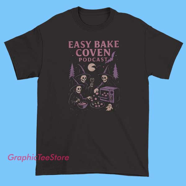 Podcast Merch Easy Bake Coven Shirt 1 Podcast Merch Easy Bake Coven Shirt