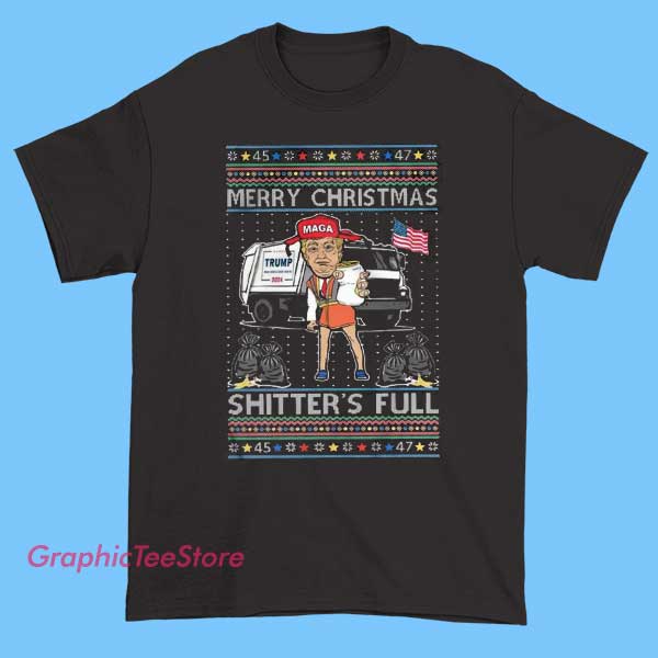 MAGA Christmas Shitters Full Funny Shirt 1 MAGA Christmas Shitters Full Funny Shirt