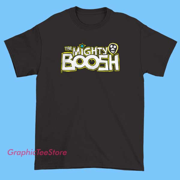Retro Neon Logo the Mighty Boosh Merchandise Shirt 1 Retro Neon Logo the Mighty Boosh Merchandise Shirt