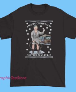 Shitters Full Trump Ugly Xmas Shirt