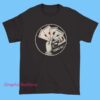 Teddy Roosevelt Moose Rider Historical Tee T Shirt 3 Teddy Roosevelt Moose Rider Historical Tee featuring bold vintage-style artwork of Roosevelt riding a moose, unisex fit streetwear shirt inspired by American history and figure apparel style.