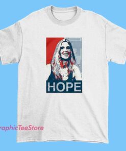 Ann Coulter Hope tee shirt featuring satirical political graphic design, conservative commentary inspired shirt, controversial pop culture apparel, statement graphic t-shirt for political humor fans