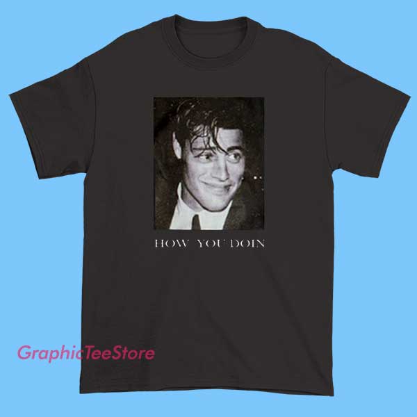 How You Doin Joey t shirt 2 How You Doin Joey t shirt featuring iconic funny quote typography, classic 90s TV sitcom inspired design, retro pop culture aesthetic, unisex fit graphic tee for comedy fans and casual wear