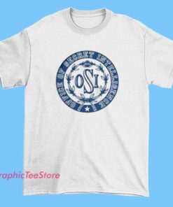 Limited Edition Venture Bros OSI Shirt featuring OSI logo graphic, Adult Swim merch, Venture Bros apparel, animated series fan shirt, collectible OSI organization tee for fans.