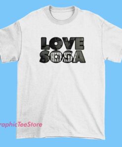 Love Sosa Intro Tee Shirts 3 Stylish Love Sosa Intro T-shirt featuring bold hip-hop-inspired graphics, perfect for rap music fans and those who want to showcase their love for hip-hop culture.