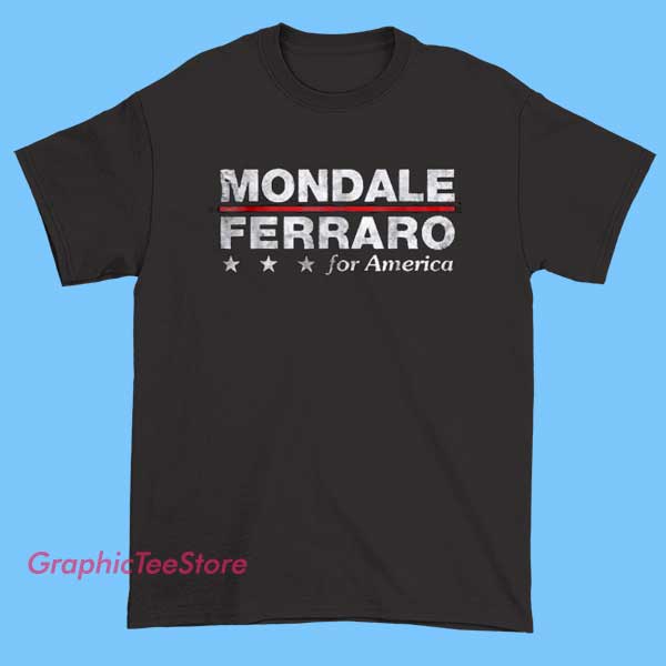 Mondale Ferraro For America Tee Shirts 2 Mondale Ferraro For America Tee Shirts - Image 2