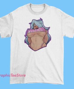 Stylish Paizuri anime T-shirt featuring bold manga-inspired artwork, perfect for anime fans who want to showcase their love for Japanese manga and anime culture.