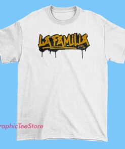 Southern Miss Golden Eagles LaFamilia shirt, college football fan tee, University of Southern Mississippi apparel, Golden Eagles merch, La Familia team spirit graphic shirt.