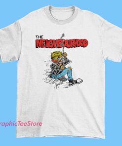 The Neighbourhood Graphic Tees Shirts 3 The Neighbourhood Graphic Tees Shirts featuring indie rock band aesthetic, monochrome album-inspired artwork, alternative music streetwear design, soft cotton unisex tee for fans